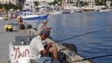 Вид на Ялтинский морской порт