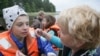 Спасенные дети из лагеря "Парк-отель Сямозеро" в Карелии
