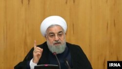 Președintele Iranului, Hassan Rouhani. 8 mai 2019