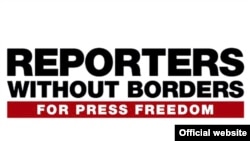 Логотип организации "Репортеры без границ"