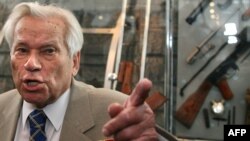 Russian weapon designer Mikhail Kalashnikov