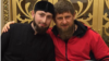 Главврач центра исламской медицины в Грозном Адам Эльжуркаев и глава Чечни Рамзан Кадыров