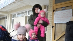 Галина с детьми