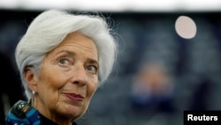 Čelnica Evropske centralne banke (ECB) Kristin Lagard (Christine Lagarde)