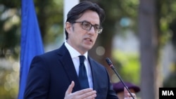 Presidenti maqedonas, Stevo Pendarovski.