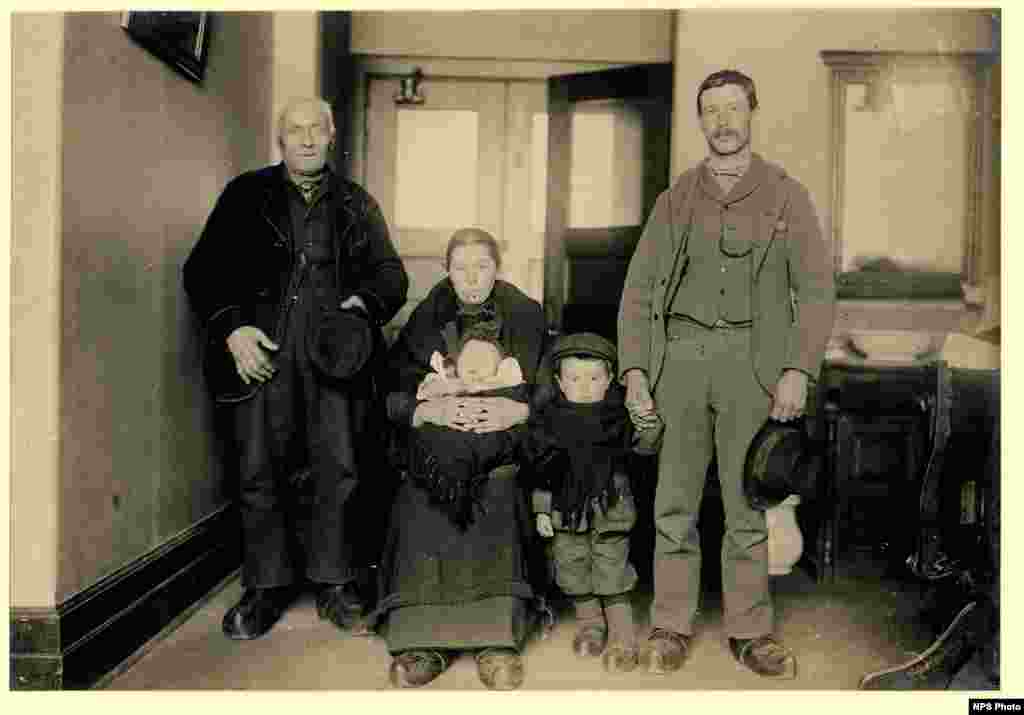 This German family is described as coming from eastern Europe, but there are no precise details of their origin.