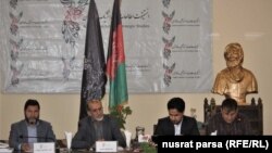 مراسم رو نمایی رسالۀ «ریشه‌یابی رادیکالیزم دینی در نظام آموزشی افغانستان» در کابل، ۰۴ اپریل ۲۰۱۹.