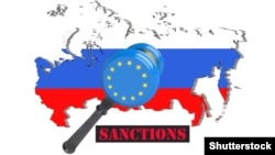 Ilustrim i sanksioneve të Bashkimit Evropian kundër Rusisë