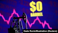 Prețul petrolului a înregistrat valori negative