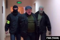 Arestarea lui Leonid Parhomenko de FSB in Sevastopol, Crimeea, 24 nov., 2016