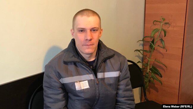 24-летний Николай Лазаренко, осужденный боевик, вывезенный из Сирии в Казахстан. Январь 2020 года. Карагандинская область, поселок Карабас.