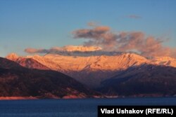 Токтогульское водохранилище. Архивное фото.