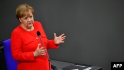 Федеральный канцлер ФРГ Ангела Меркель 