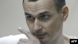 Oleh Sentsov at his sentencing in 2015