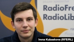 Belarusian journalist Ihar Losik (file photo)