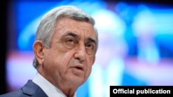 Бывший президент Армении Серж Саргсян