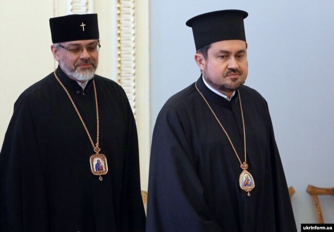 Экзархи Вселенского патриарха в декабре провели первое богослужение в Андреевской церкви