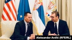 Ričard Grenel i Aleksandar Vučić