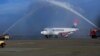 Avion Air Serbia na aerodoromu u Zagrebu, ilustracija