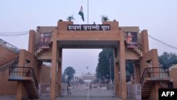 The Wagah border crossing between India and Pakistan on November 3, 2014.