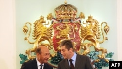 Președinții Parvanov și Băsescu