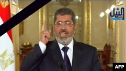 Müsüriň prezidenti Muhammad Morsi 