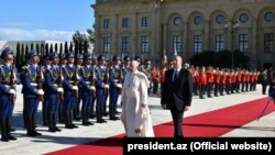 Prazident Ilham Aliyev və Roma papası Francis
