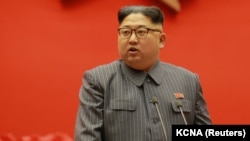 Udhëheqësi i Koresë së Veriut, Kim Jong Un.