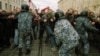 Belarus - Freedom March, opposition rally. Minsk, 17Oct1999