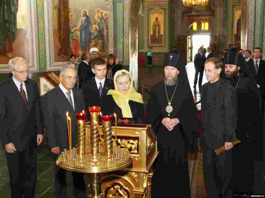 Hillary Clinton la Catedrala Buna Vestire din Kazan