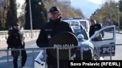 Policija u Podgorici, ilustracija
