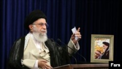 Iran's Supreme Leader Ayatollah Khamenei says the private sector's iPhone imports must stop. 