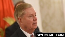 FILE - U.S. Senator Lindsey Graham. September 4, 2019