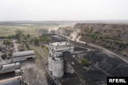 Панорама шахти «Південнодонбаська-1», Вугледар. Фото спецпроекту «Шахта-360 – очима гірника» (клікніть, щоб перейти)