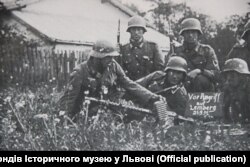 Нямецкія салдаты ў акупаваным Львове, 1939