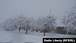 Снег в Афганистане. Иллюстративное фото. 