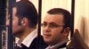 Эмін Мілі і Аднан Хаджызада ў залі суду