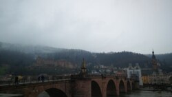 Podul vechi din Heidelberg, de 10 ani priveliștea Dorinei de la lucru