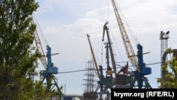 Керченский морской порт, архивное фото