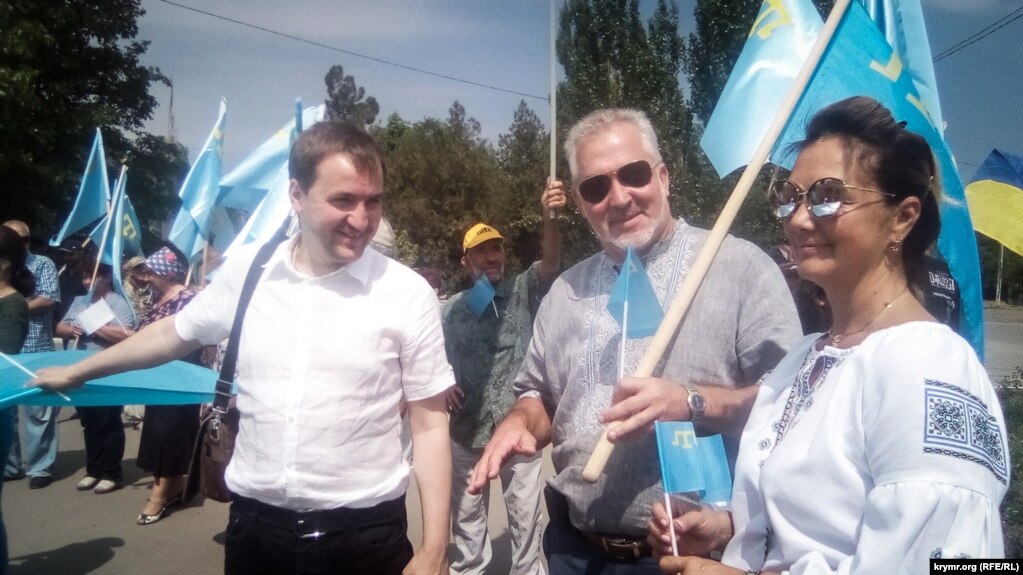 День крымскотатарского флага в Херсонской области, 26 июня 2018 года
