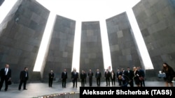 Memorialul genocidului armean la Erevan
