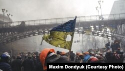 Учасники акцій протесту на Майдані, 20 лютого 2014 року
