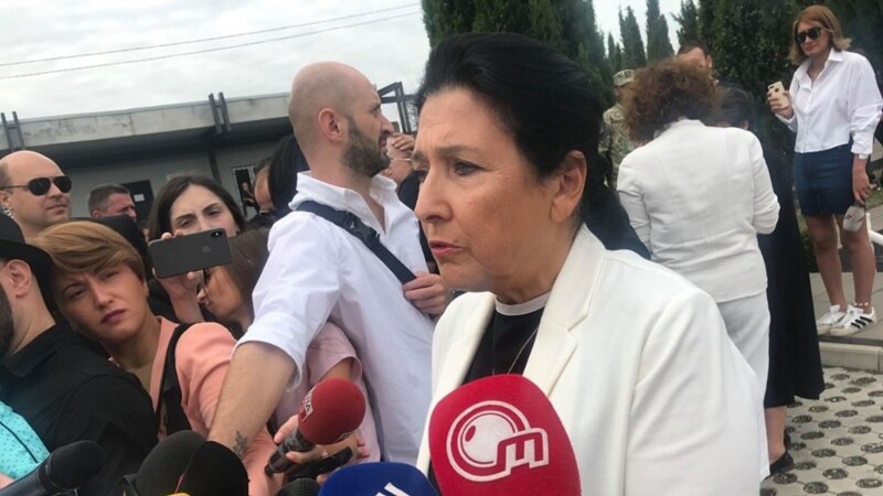 Зурабишвили обвинила Саакашвили в попытке подорвать отношения Грузии с союзниками