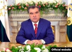 Tajik President Emomali Rahmon (file photo)