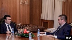 премиерот Зоран Заев се сретна со претседателот на ВМРО-ДПМНЕ Христијан Мицкоски 