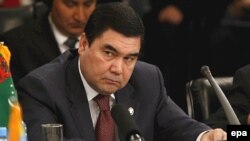 Turkmen President Gurbanguly Berdymukhammedov