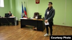 Дмитрий Литвин в зале суда 