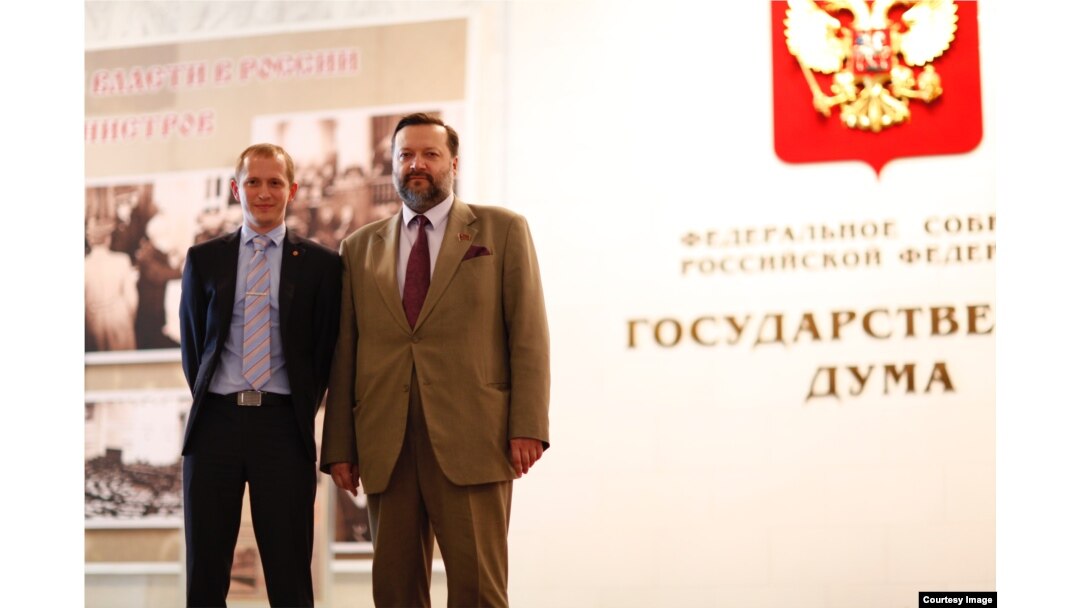 Сергей Мельник и депутат Павел Дорохин