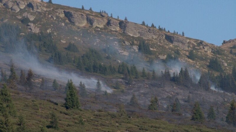 Zaustavljeno širenje vatre na Staroj Planini, očekuje se dolazak 'iljušina'
