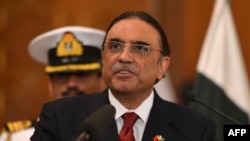 Президент Пакистана Асиф Али Зардари. Исламабад, 22 мая 2013 года.
